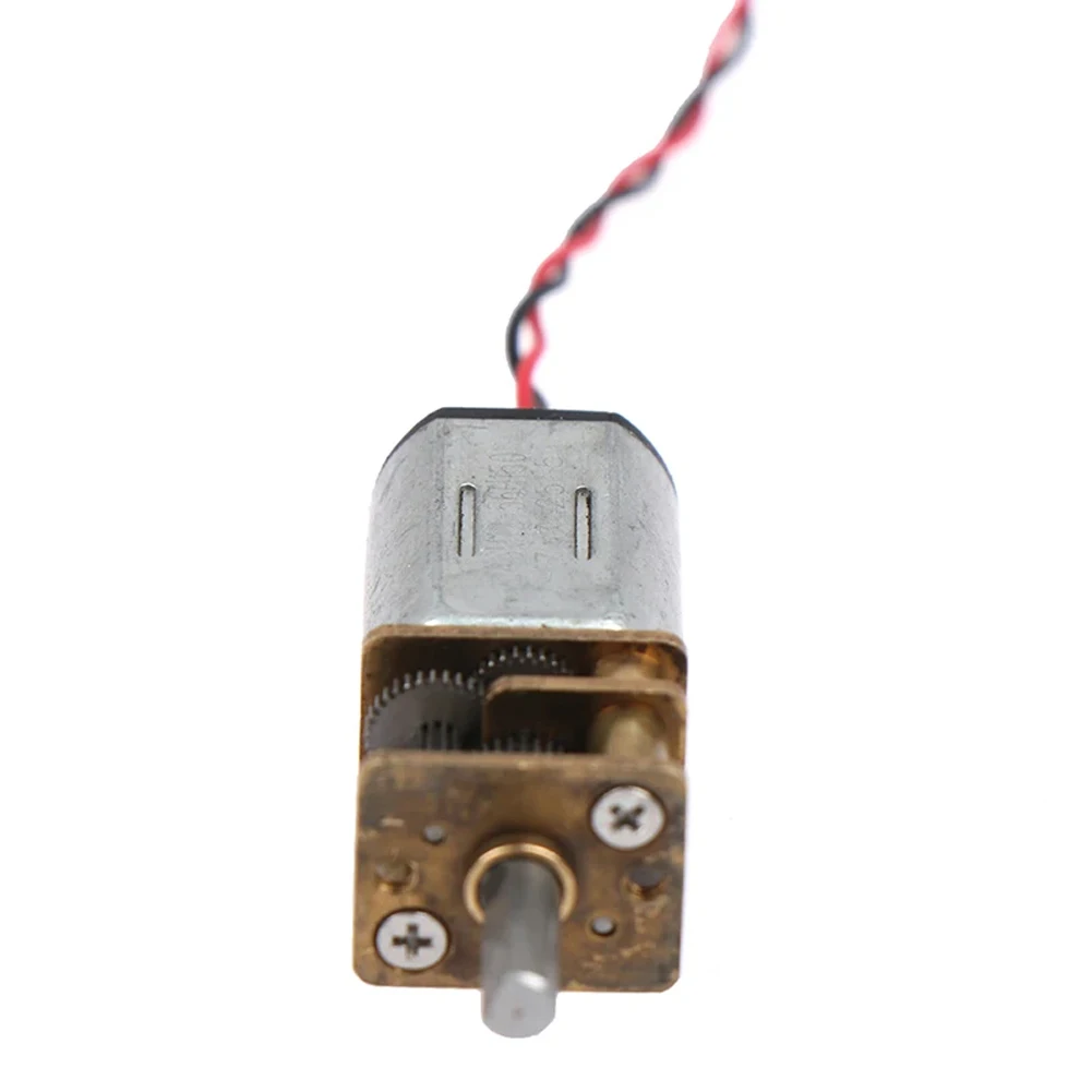 For DIY Projects DC 5V Gear Motor DC 5V Full Metal Gearbox No-load Current 25mA No-load Speed 47 Rpm For Chainsaw Adapter