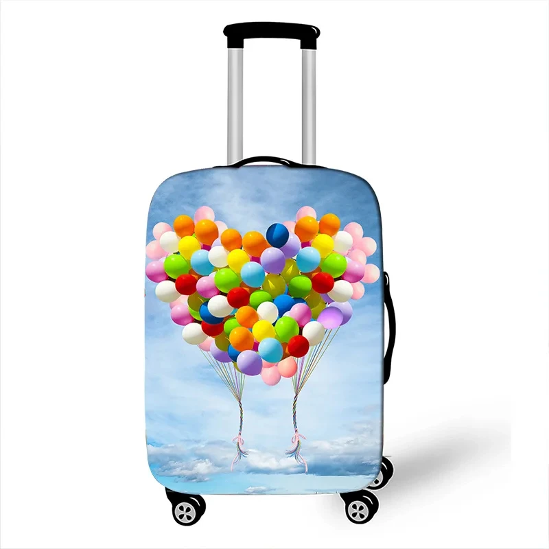 

Air Balloon Print Thicken Luggage Cover Elastic Baggage Cover Suitable18 To 30 Inch Suitcase Case Dust Cover Travel Accessories