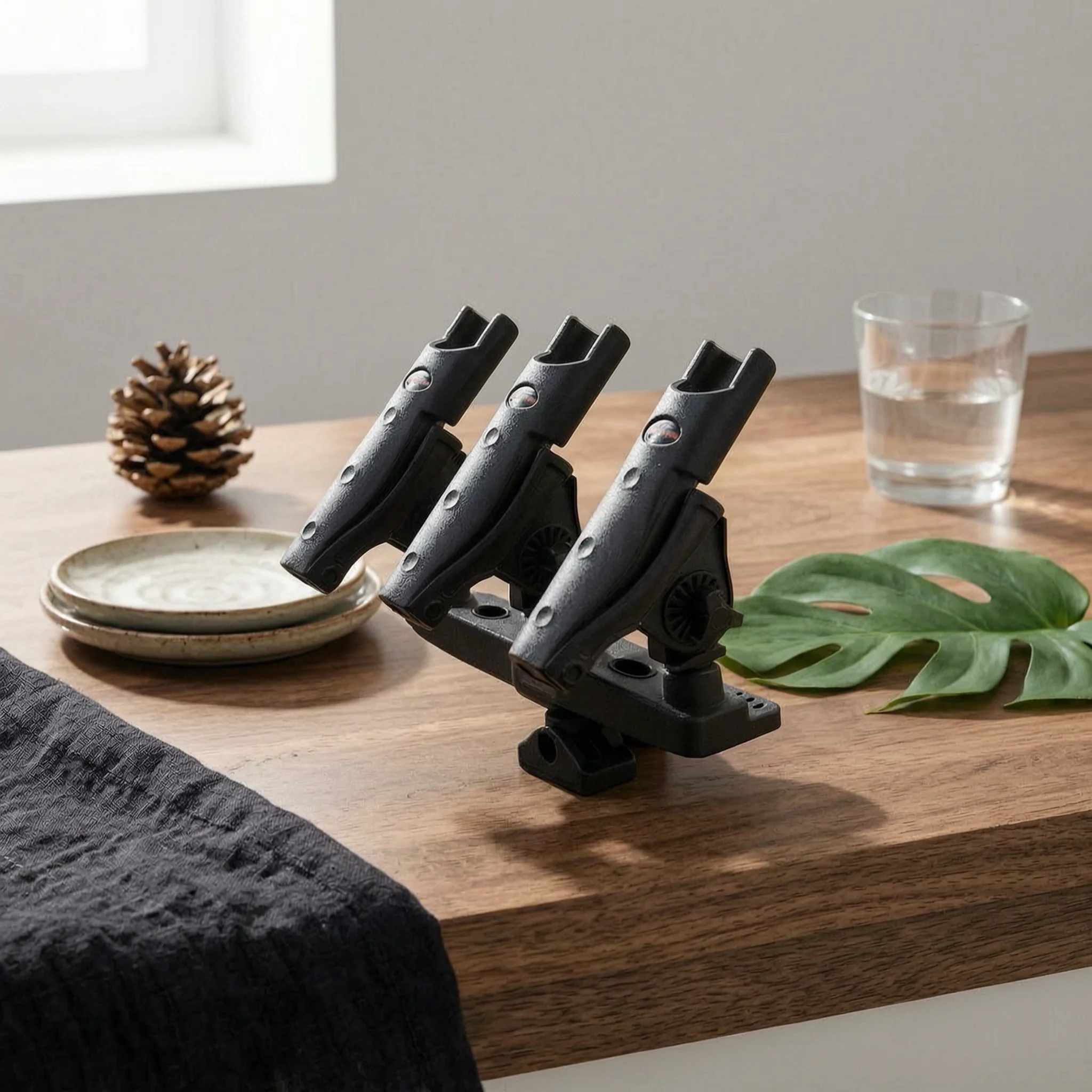 

Adjustable Rod Holder Easy Installation Adjustable Fishing Rod Mount Space-Saving Corrosion-Resistant for Anglers