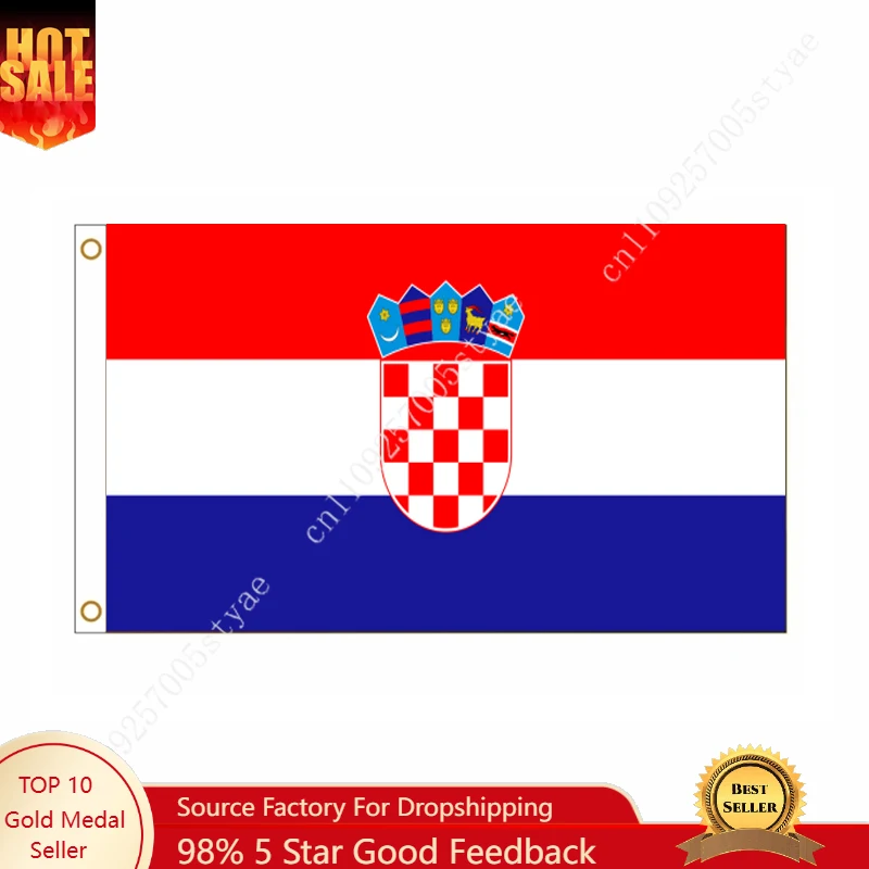 

Croatia Flag Croatia National Flags Wall decoration Sign Banner Poster For Outdoor indoor 90x150cm The Republic of Croatia Nati