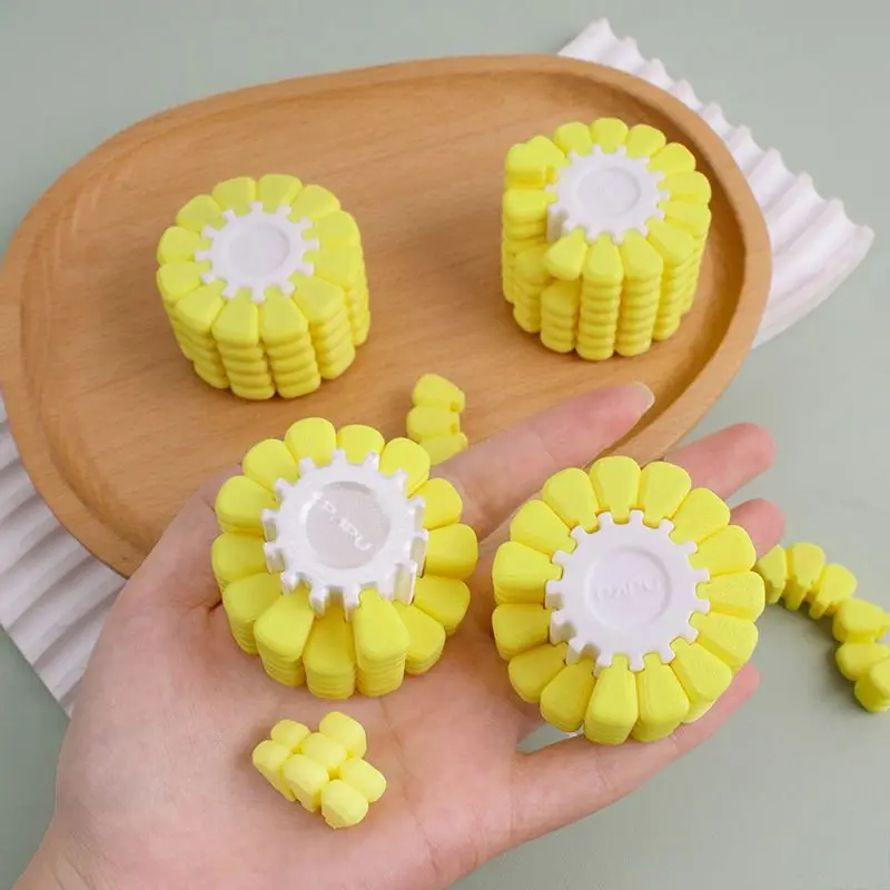 Puzzle de Simulation de maïs imprimé en 3D, jouet amusant, ornement pratique pour enfants, entraînement de la capacité, exercice de réflexion, cadeau, nouvelle collection