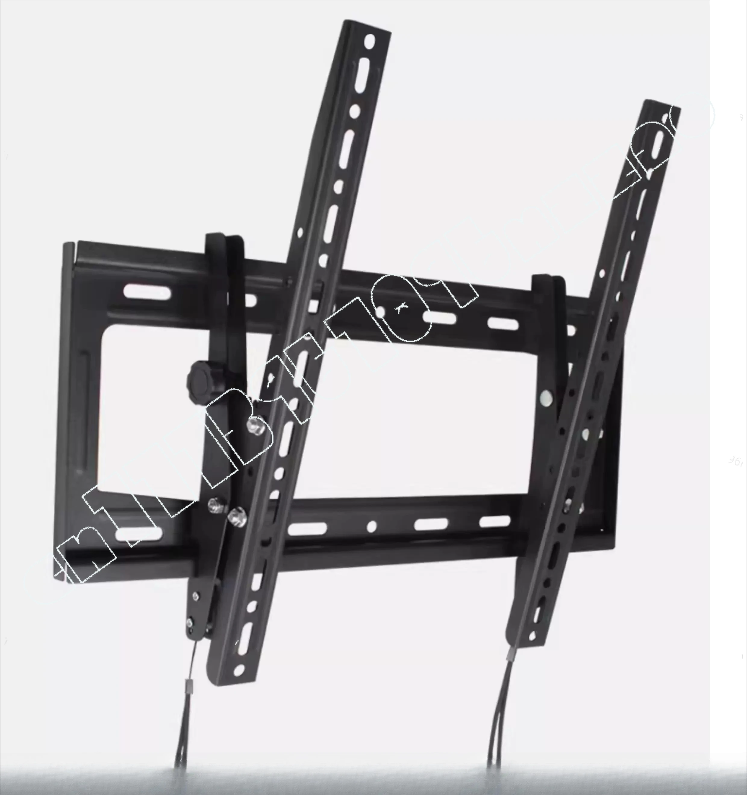 32 Inch 65 TV Wall Bracket Hanger Universal Adjustable Angle Tilt Up and Down Elevation Angle Fixed Wall Hanging