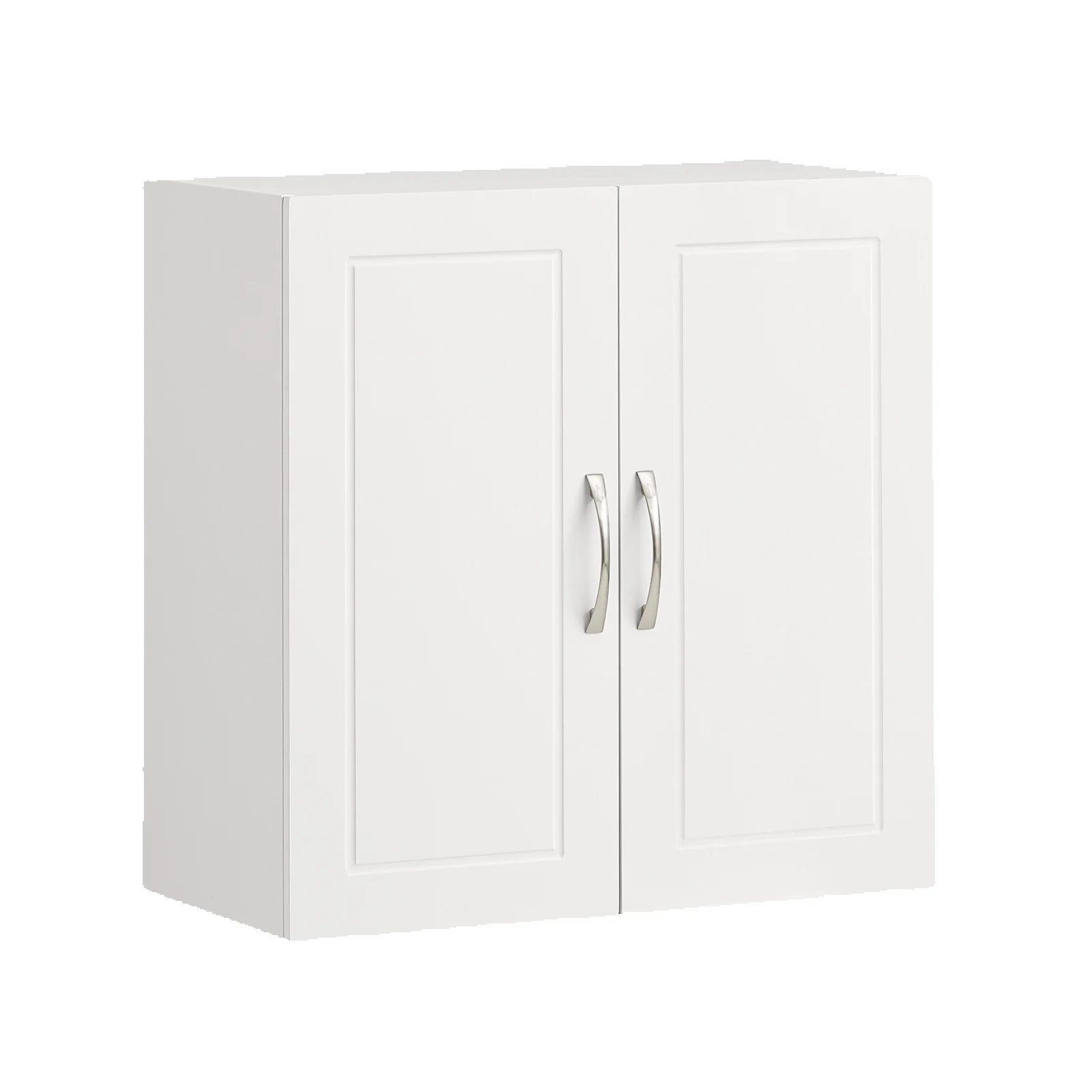 SoBuy FRG231 Hängeschrank Hängend Wandschrank mit Verstellbarem Regal Für Bad, Küche, Wohnzimmer BHT ca: 60x60x30cm