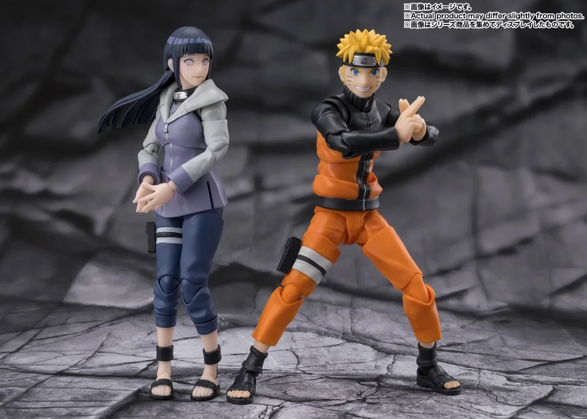 Auf Lager Original Bandai S.H.Figuarts SHF Naruto Shippuden Hinata Hyuga Tugend Byakugan Anime Action Figur Spielzeug Geschenk Modell