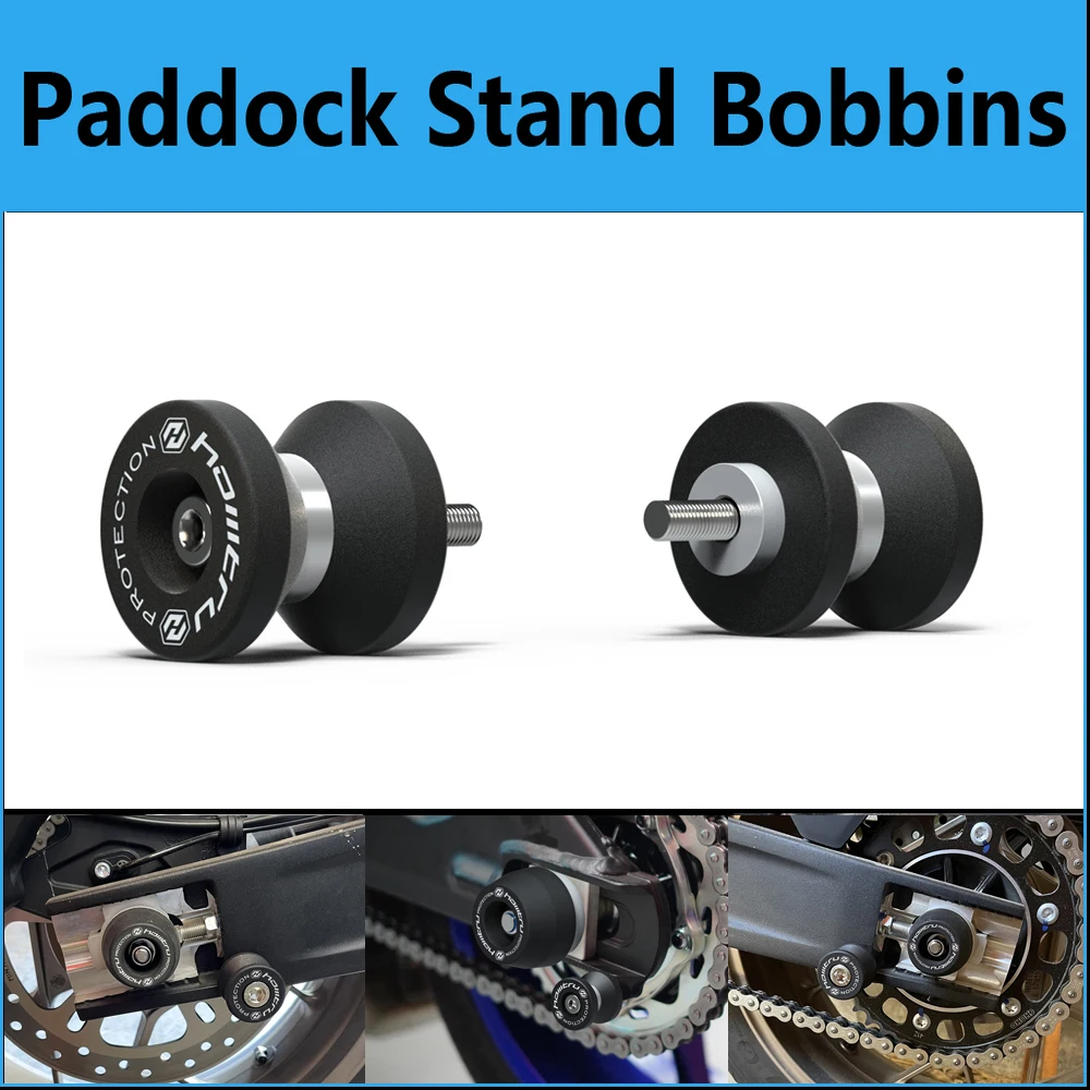 

Paddock Stand Bobbins For Yamaha R6 R7 R1 R1M MT-10 MT-10 SP FZ-10 2015-2023