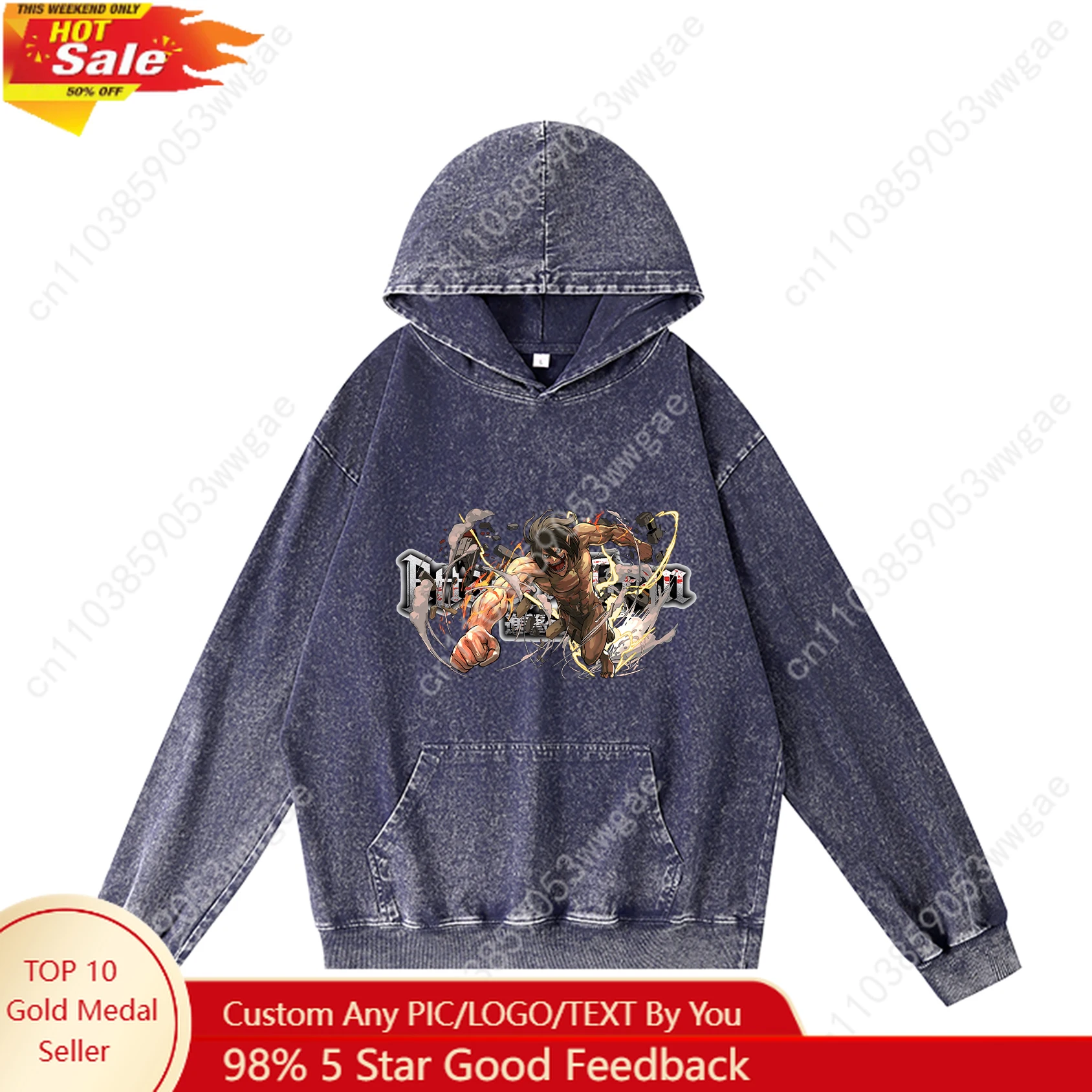 

Attack On Titan Hoodies Retro Hooded Sweatshirt Mens Womans Vintage Pullover Sweatshirt With Pocket Oversized Customized Tops