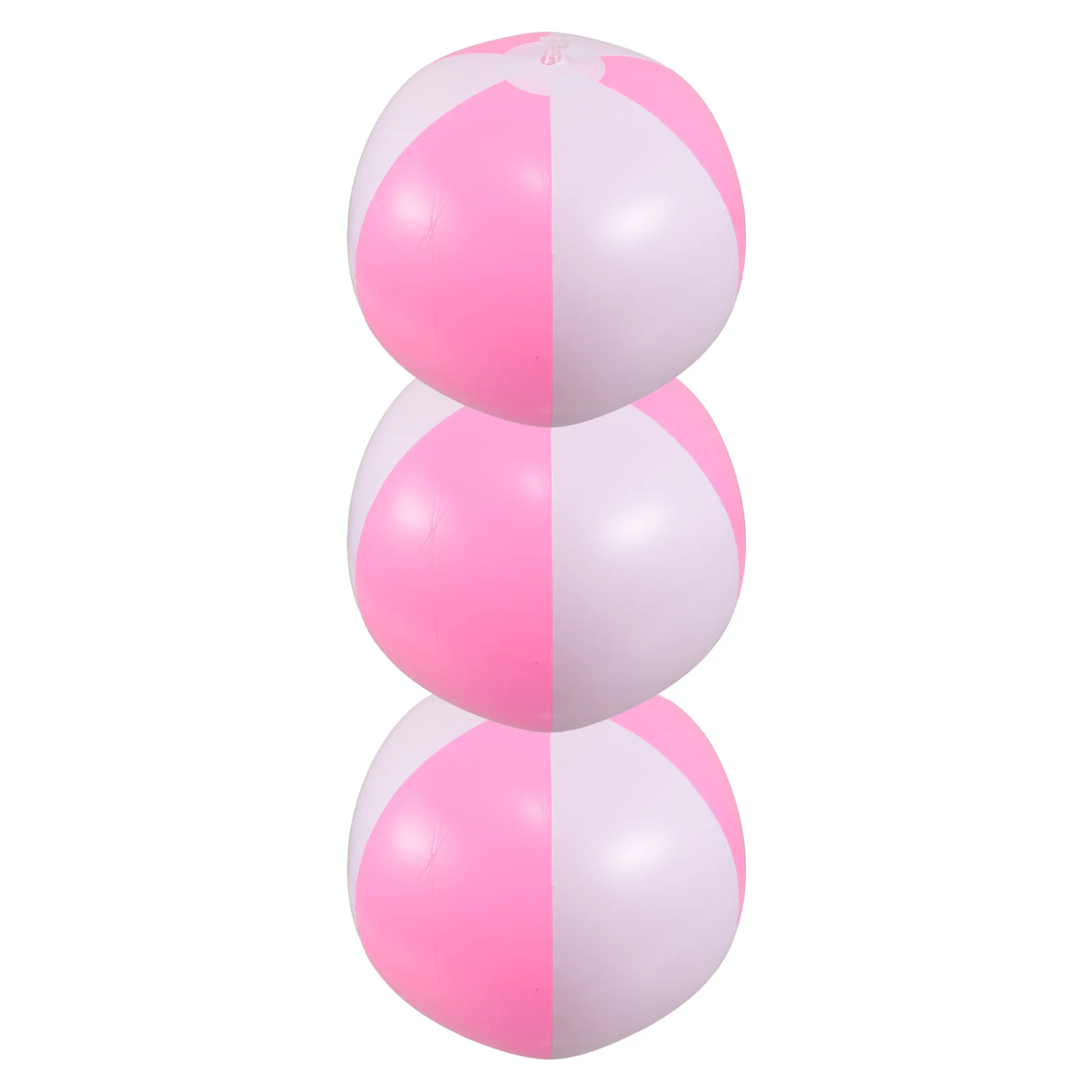 5 قطع من كرات الشاطئ القابلة للنفخ ذات اللون المزدوج للأطفال في الصيف وحفلات حمام السباحة وألعاب خارجية وحفلات أعياد الميلاد وحفلات Luau المفضلة