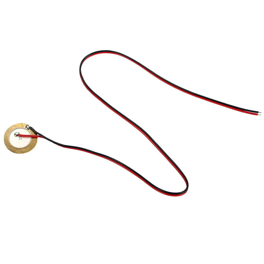 

12Pcs Piezo Discs Piezoelectric Buzzer Acoustic Pickup Transducer for Guitar Microphone and Drums Piezo Disc Peizo Transducer