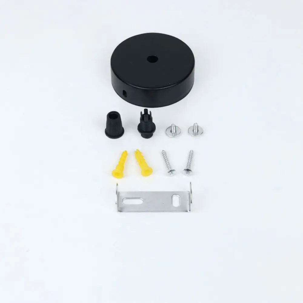 Round Ceiling Plate For Pendant Lamp Installation Hardware Decorative Canopy Cover Base Fixture Accessories Mounting Bracket