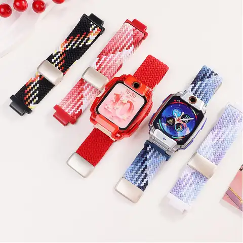 Braided Watch Band Magnetic for Imoo Watch Phone D2 Z11 Z10 Z6 Z7 Z1 Z2 Q2 Z5 Y8 Kids Smart Watch Correa Niños