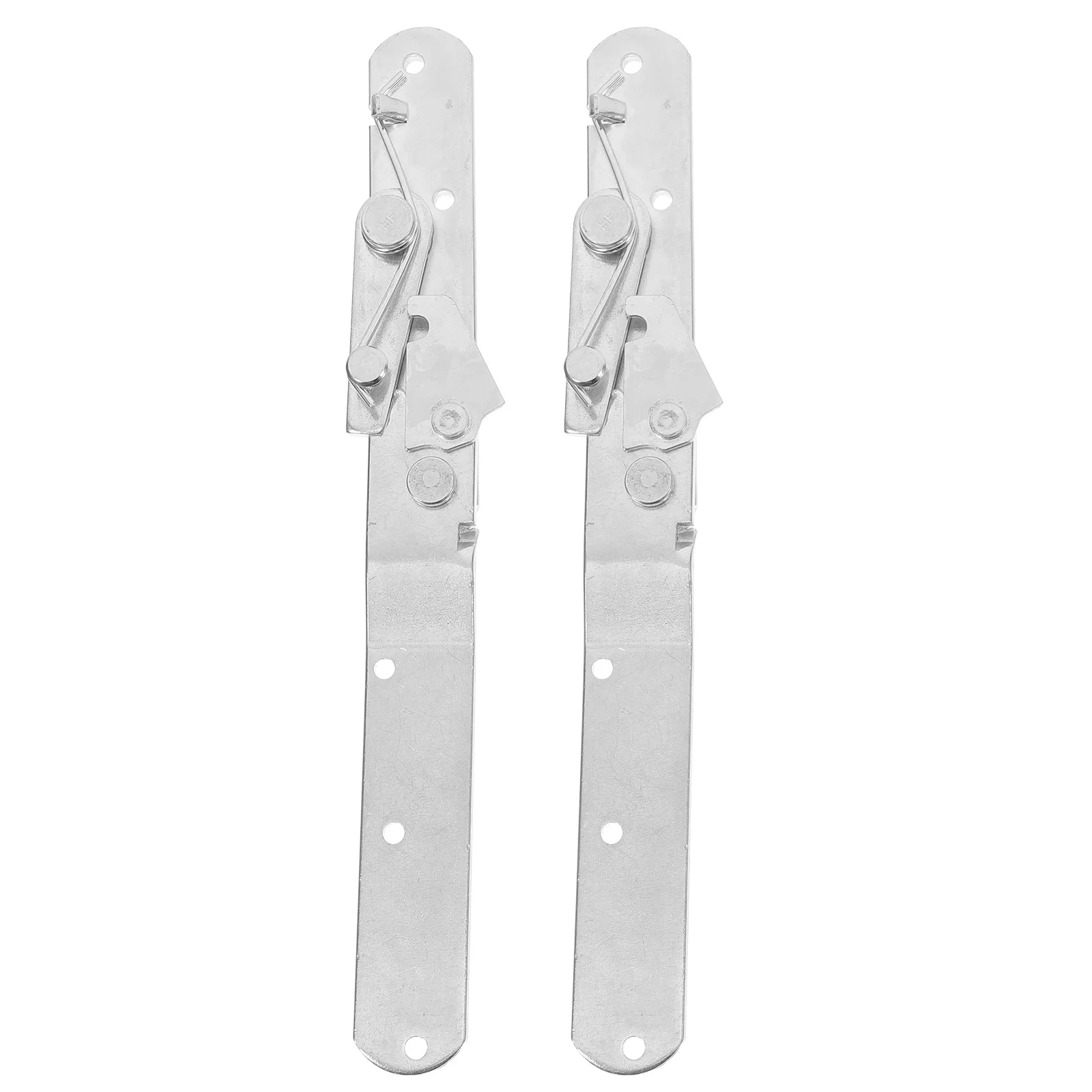 2 قطعة مسند الظهر للأريكة مفصلات قابلة للطي زاوية فضية مجلفنة قابلة للتعديل لأجهزة الأثاث كرسي آلية الربيع السلس #2