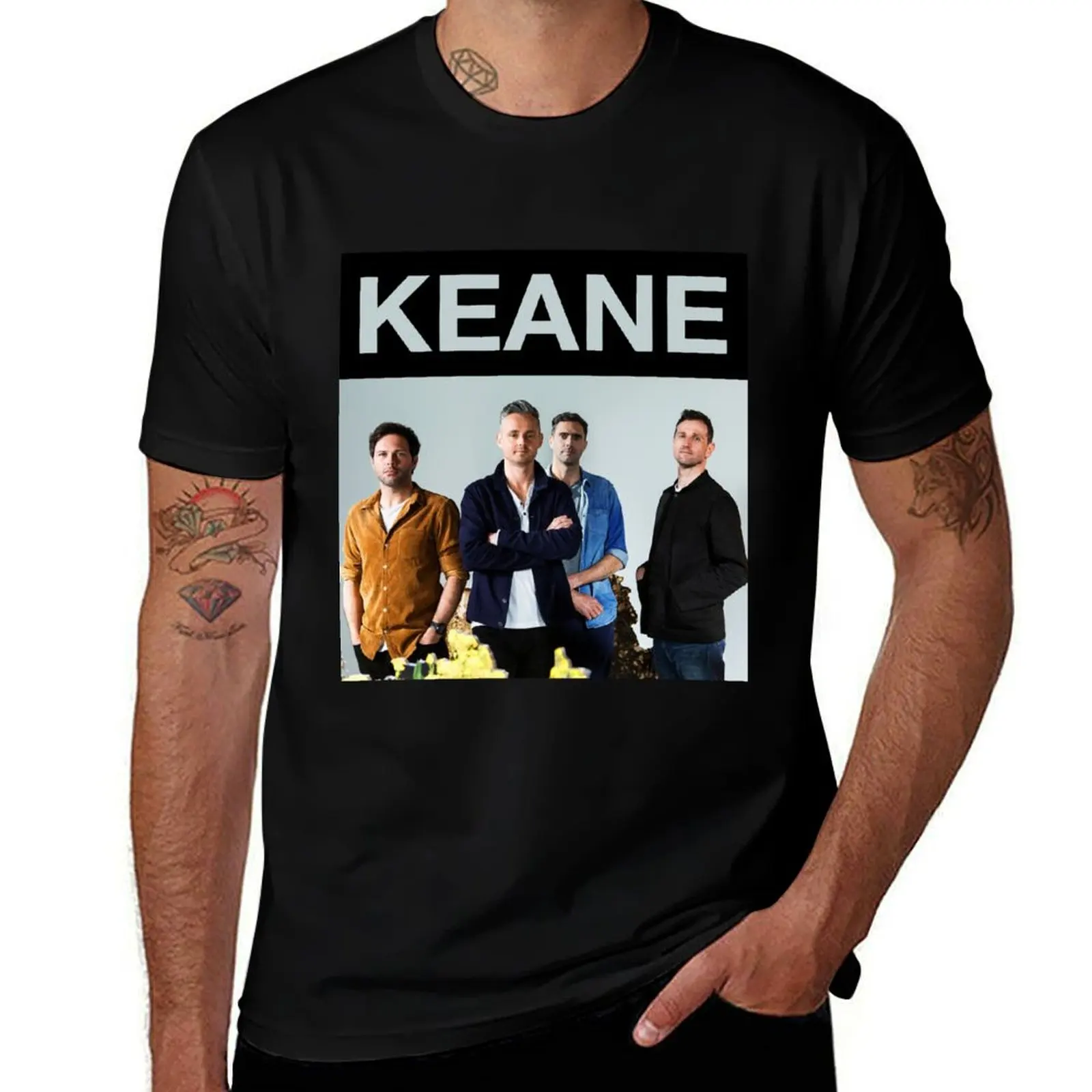 

keane T-Shirt t shirt for man 100 percent cotton man t shirt summer man t shirts for men T-Shirt