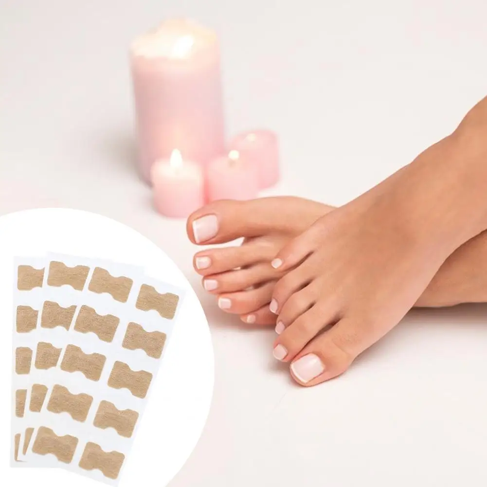 Useful Toenail Ingrown Patch Butterfly Shape Soft Nail Correcting Ingrown Patch  Drop-Down Toenail Patches for Walk