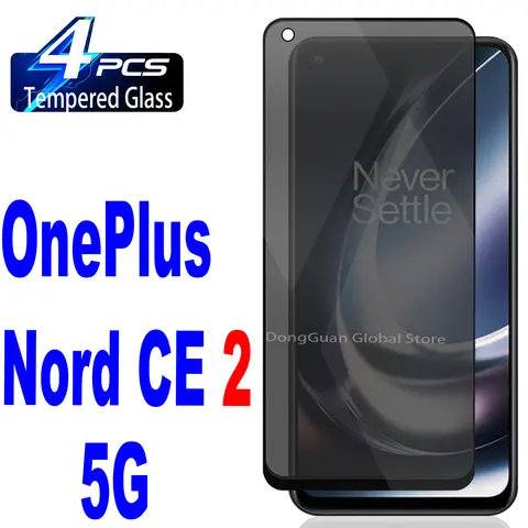 For OnePlus Nord CE 2 5G Anti Spy Tempered Glass Protector Privacy Screen Film