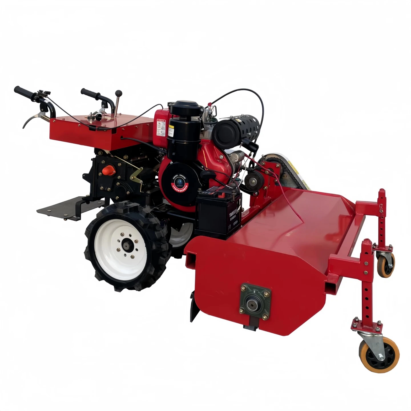 

Orchard lawn mower Hand-held self-propelled lawn mower