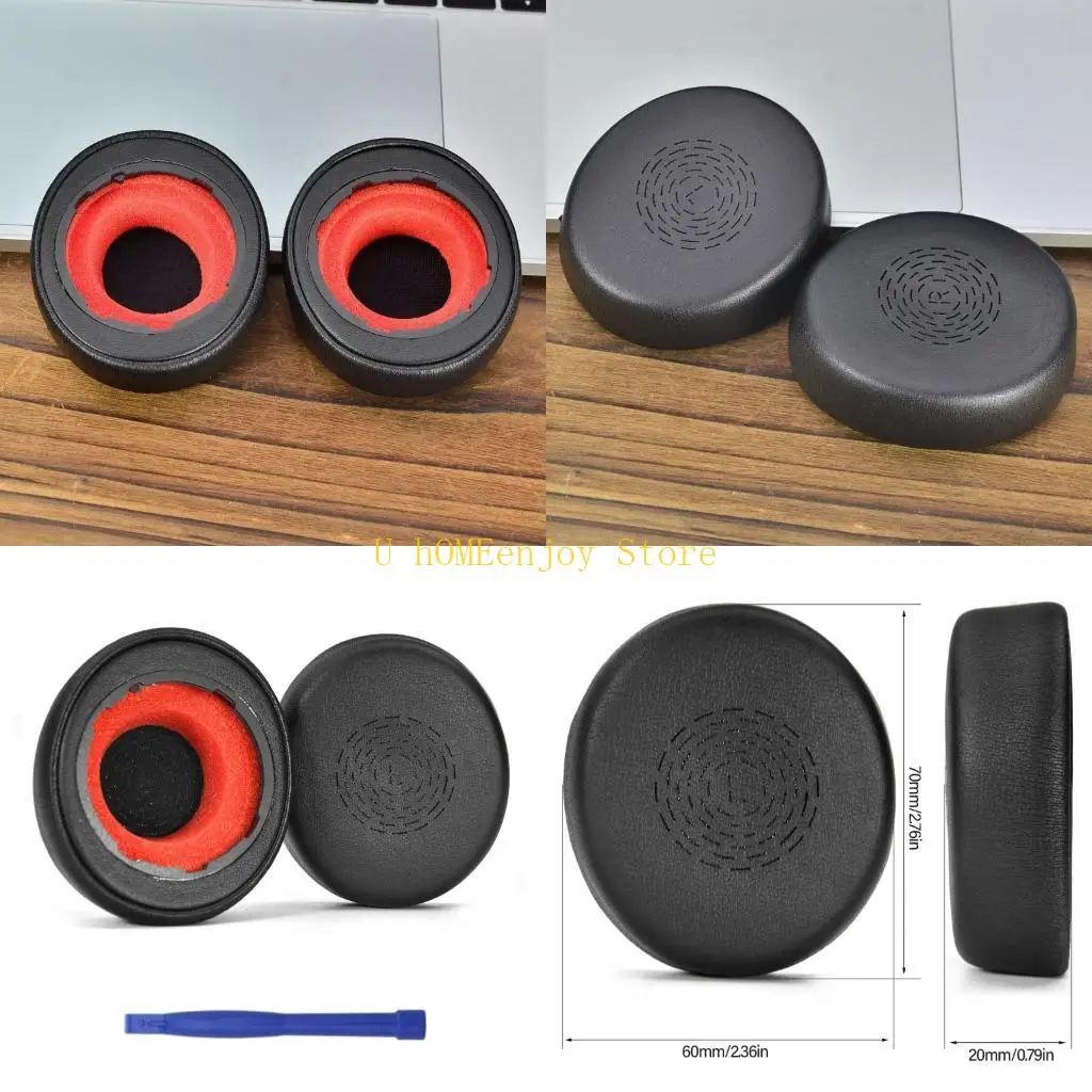 

B0KF мягкие амбушюры из пены с эффектом памяти, совместимые с наушниками Evolve2 55, для повышения комфорта, замена наушников