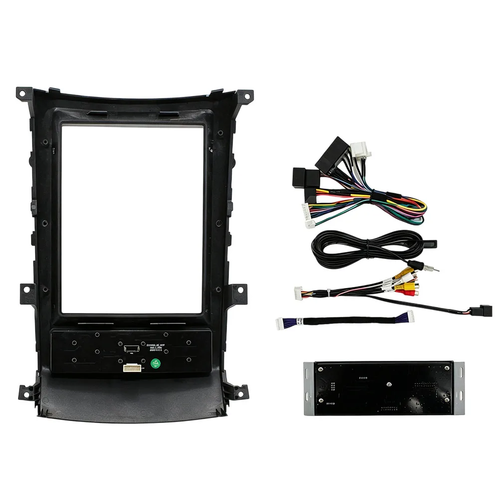 9.7 Inch for Tesla Vertical Screen Fascia For Hyundai Veracruz IX55 2006-2012 ABS Dash Kit Frame