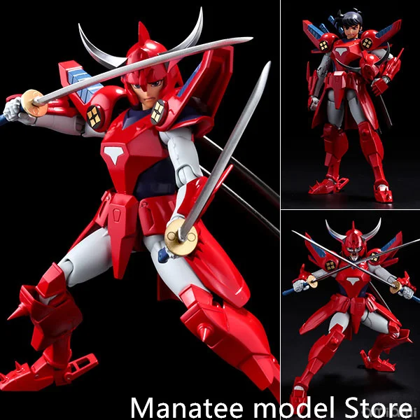 Sentinel Original Choudan Kadou Ronin Warriors Ryo of the Wildfire Posable  PVC Action Figure Anime Figure Model Toys  Doll Gift