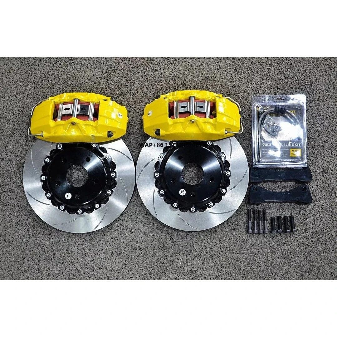 

TEIRACING Big Brake Kit P40NS for Corolla 4 Pot Split Caliper With 330x28 High Carbon Alloy Rotor With 17 Inch Rim Size