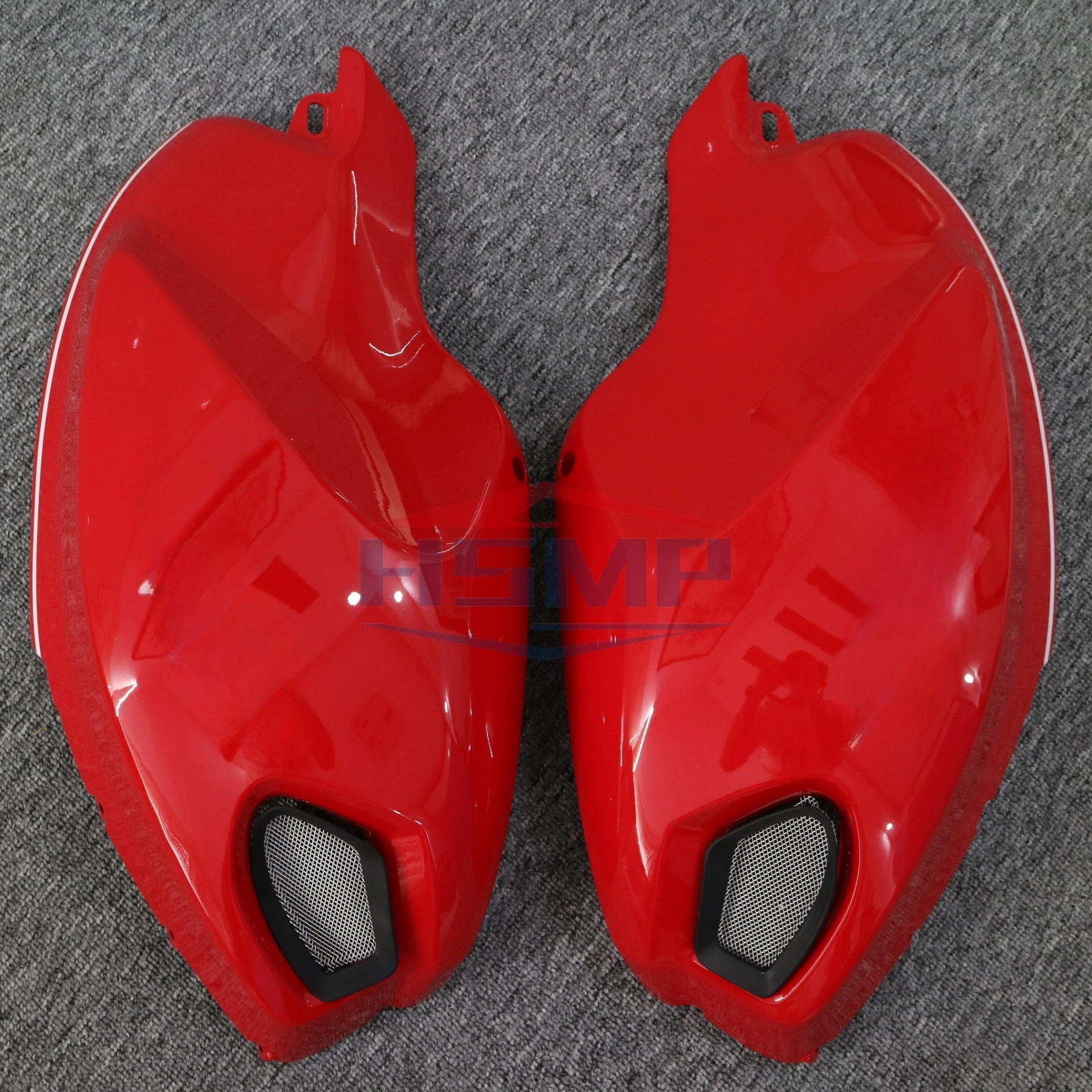 New motorcycle shell accessories for Ducati Monster 696 796 1100 1100S EVO 2009 2010-2015 fuel tank fairing ABS plastic body kit