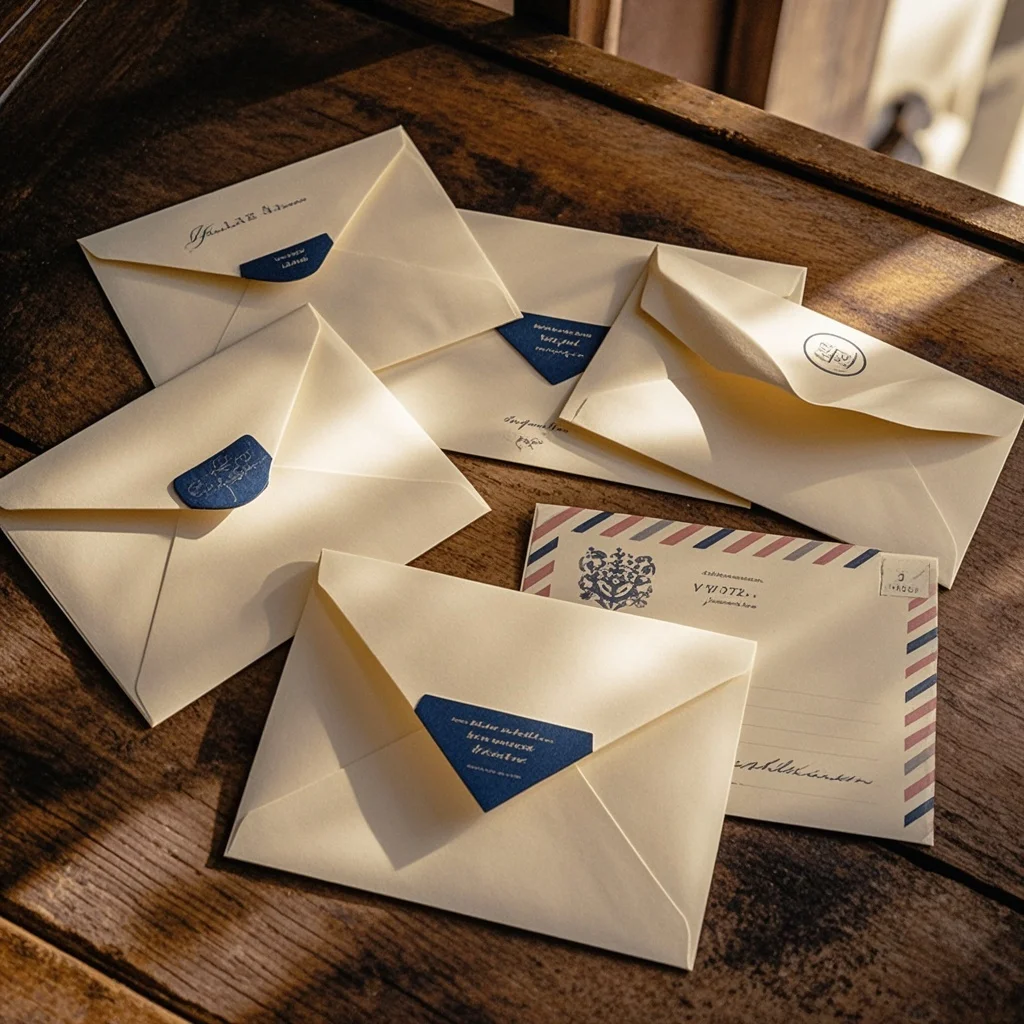 Fotografia 4: Envelopes impressos premium em cores da sua marca