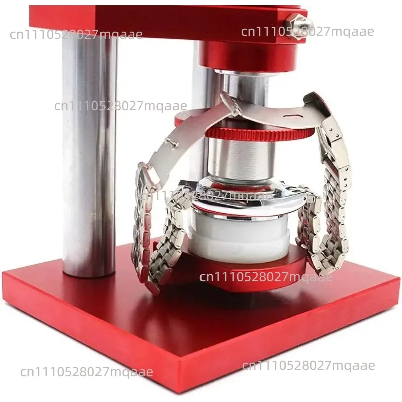 Watch Repair Tool Case Back Bezel Press with 25 Dies Watch Back Cover Press Screw Capping Machine Watch Case Closer