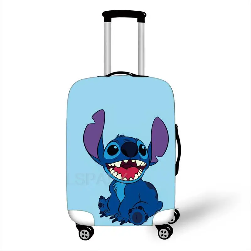 Lilo And Stitch Suitcase Cover Protector Dust-proof Scratch Resistant Luggage Cover Apply To 18\'\'-32\'\' Suitcase