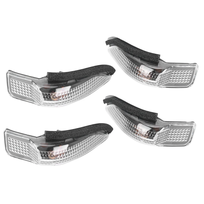 4X Lampu Cahaya Sinyal Belok Indikator Cermin Samping Cocok untuk Toyota Camry Avalon Corolla Prius C 81730-02140