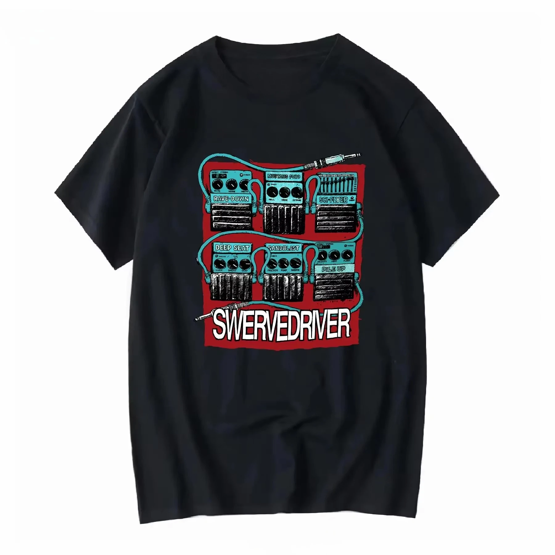 Vintage 1991 Swervedriver Raise PromoT T Shirt Shoegaze Pedals Grunge MBV Vintage Washed Streetwear Slightly