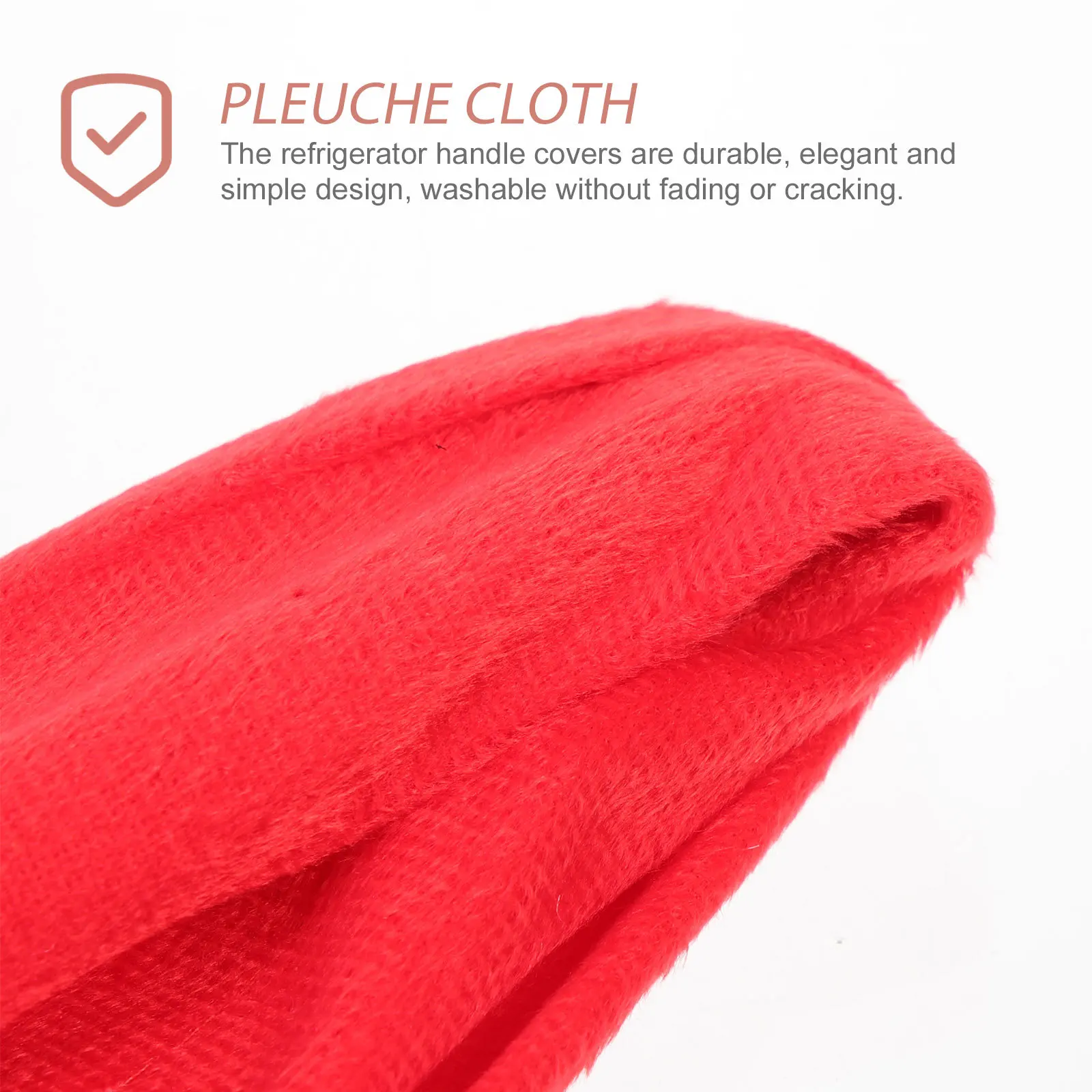 

Door Handle Cover Set of 2 Elegant Protective Covers for Fridge Freezer Oven Cabinet Knob Anti-Slip Easy Clean Kitchen Appliance