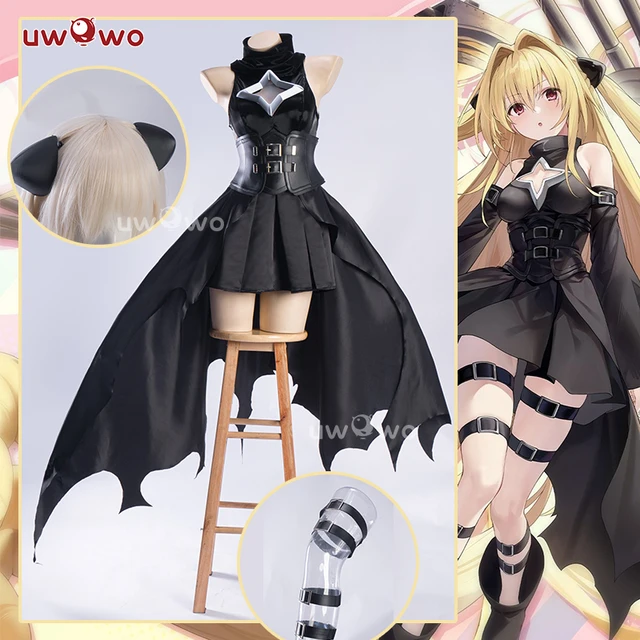 W MAGAZYNIE UWOWO Gra Azurr Lanee x To Love Ru Golden Darkness Strój Cosplay Kostium Halloween