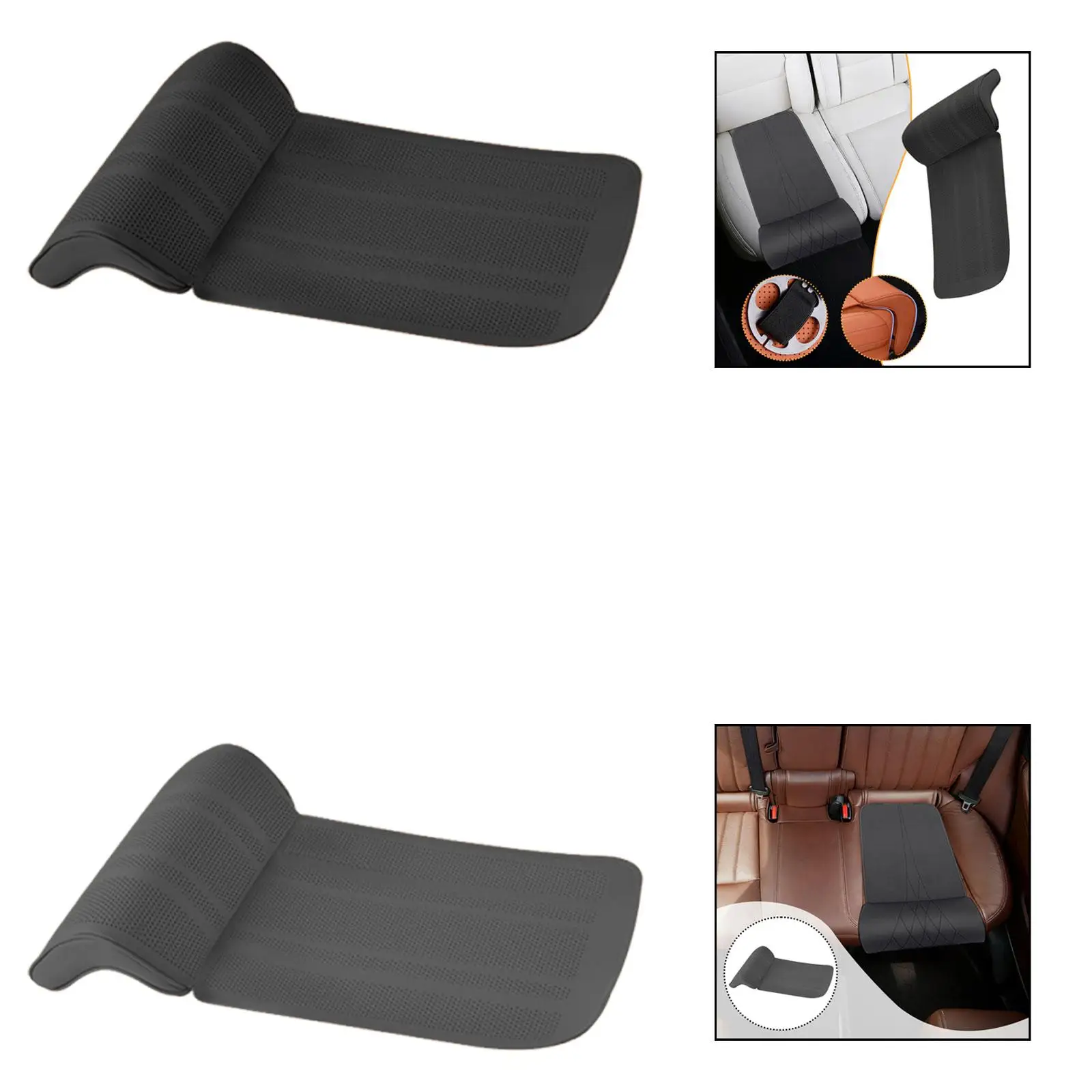 

Universal Car Seat Leg Rest Extended Pad Breathable Memory Foam Cushion for Long Distance Driving Comfort