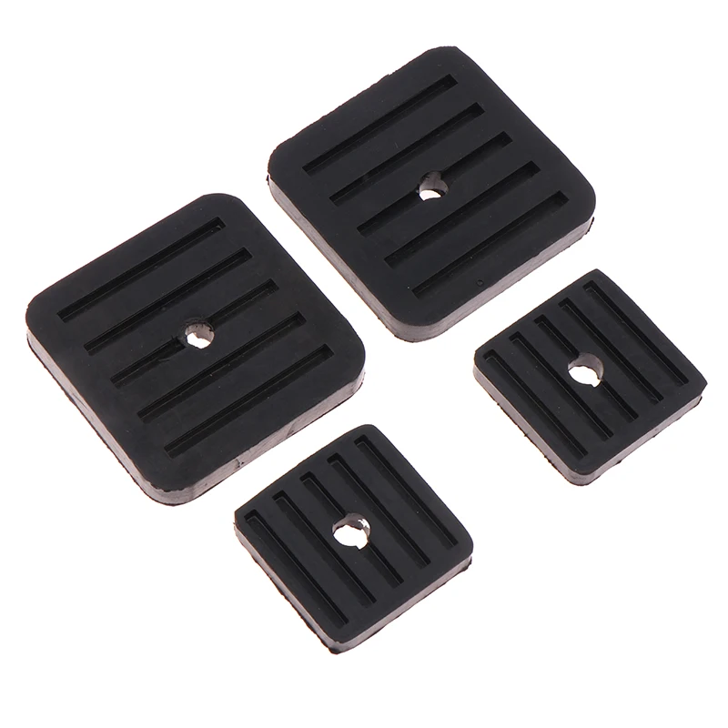 

4 шт. резиновых антивибрационных подставок для поглощения ударов и предотвращения скольжения, прочные, для наружных блоков кондиционеров, балконов и крыш