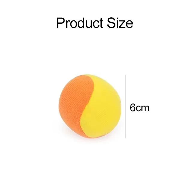 1~6pcs Soft Balls For Dog Toy Ball Colorful Pet Indoor And Outdoor Exercise Props Pet Supplies Dog Cat Training Props TMZ
