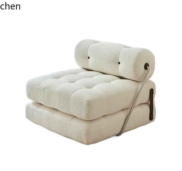 

PYH Taji sofa bed living room leisure chair medieval lazy sofa single chair dual-purpose folding bed