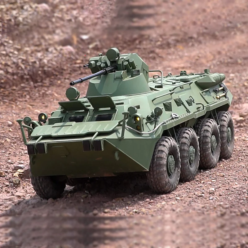 CROSS RC 1/12 KIT BT8 Amfibische Gepantserde Transportvoertuigen 8X8 Militaire RC Auto Vrachtwagen Model TH21626