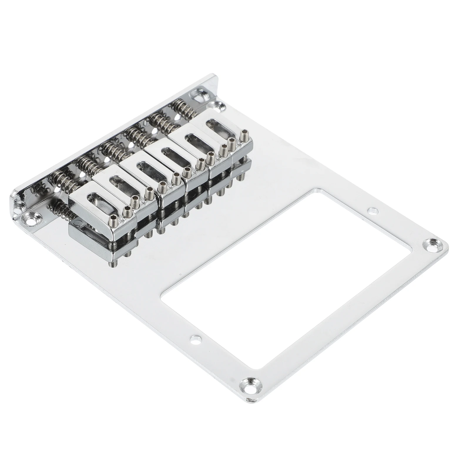 

Ga374 6 String Tl Electric Guitar Bridge Double Humbucker Pickup Accessory Silver Tone Tool Easy to Install Double Pickup Bridge