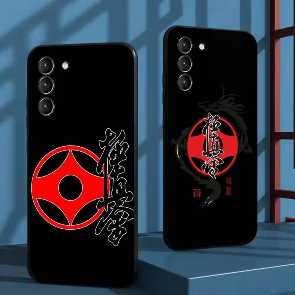 

Oyama Kyokushin Karate Phone Case For Samsung Galaxy A 91,80,73,72,71,53,52,51,22,5G Shockproof Soft Black Cover