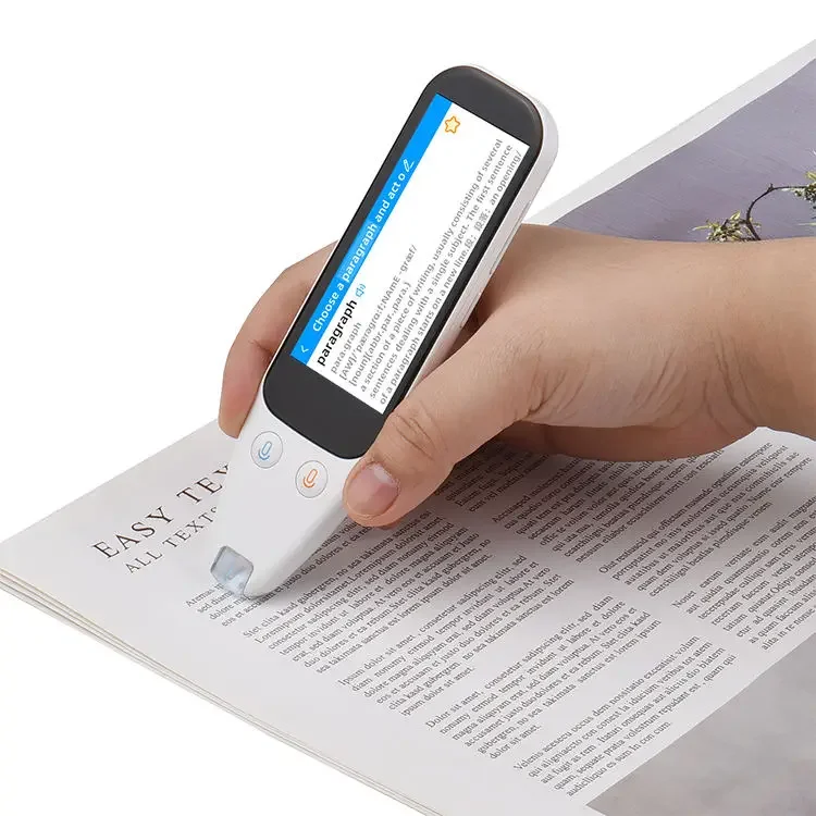 2023 Scan talker Air Pen That Reads Words Read Ou Loud Language Speaking Voice Reader Pen Learning Machine Scan Pen