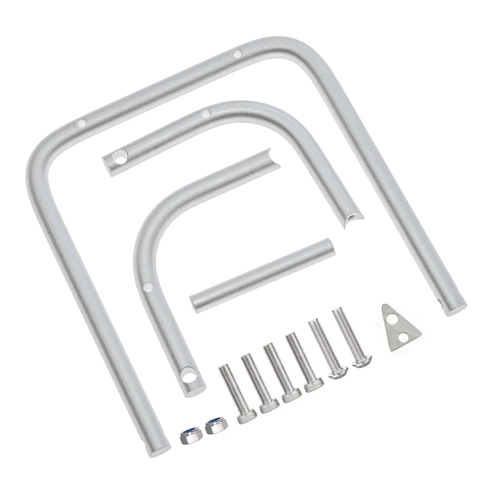 

1/10 RC Car Bumper Guard Spare Part Professional Vehicle Aluminum Alloy Accessories Sturdy