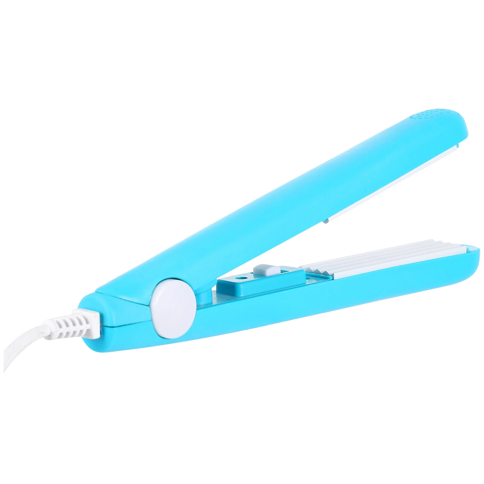 

Портативный выпрямитель для волос, бигуди из ПВХ, дорожный размер, снежинка, четкие прямые волосы, полированные кудри, волны, удобная ручка