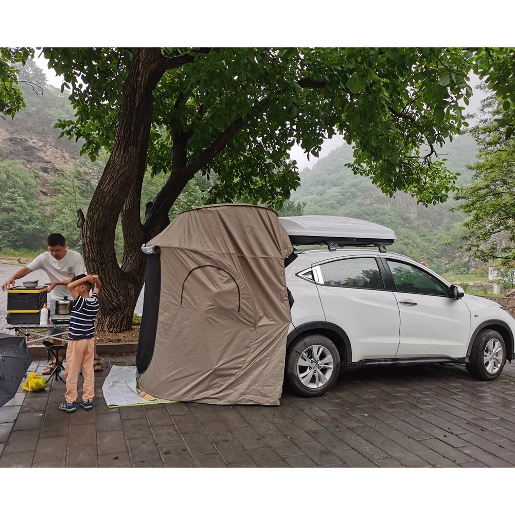 Car Rear Roof Outdoor Equipment Camping Tent Canopy Tail Ledger Picnic Awning Without Window For Porsche Audi BMW For SUV Only