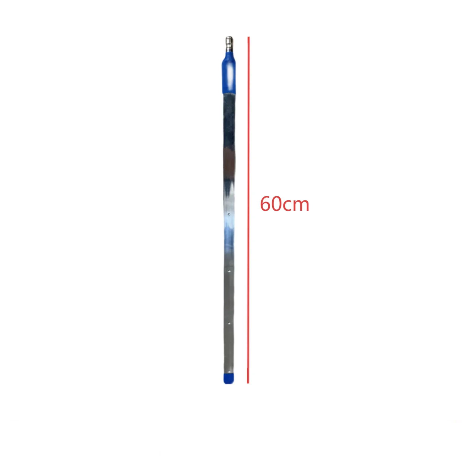 Radiator and Condenser Cleaning Tool with 60cm Metal Rod Compatible with Standard Water Hose and Air Compressor