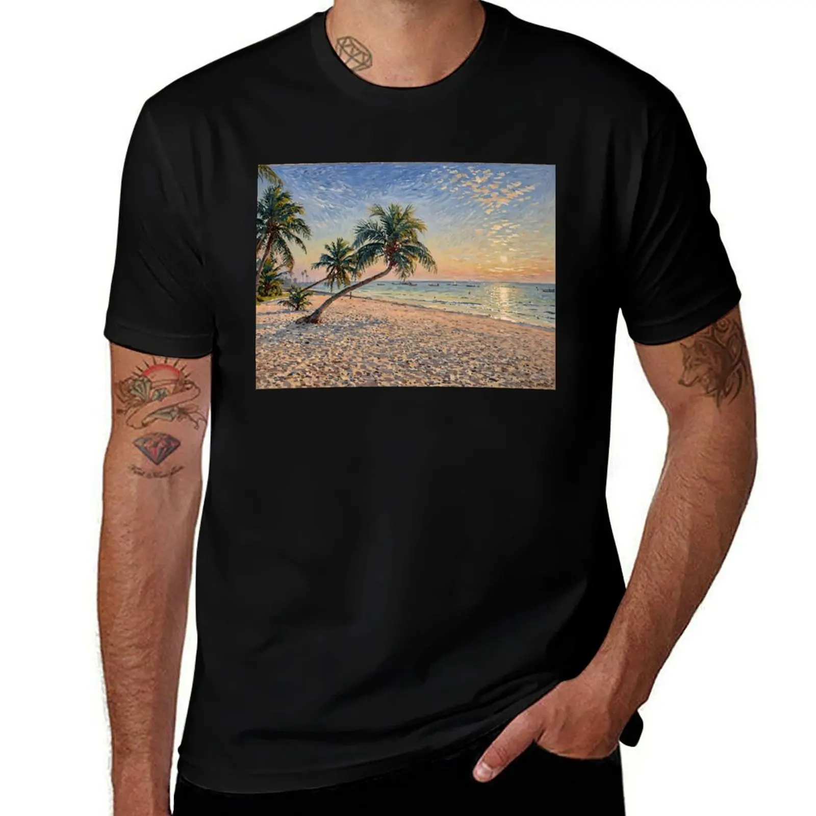 

Playa Paraiso in Tulum T-Shirt cotton man t-shirts vintage anime shirt funny meme t-shirts Men's t-shirts