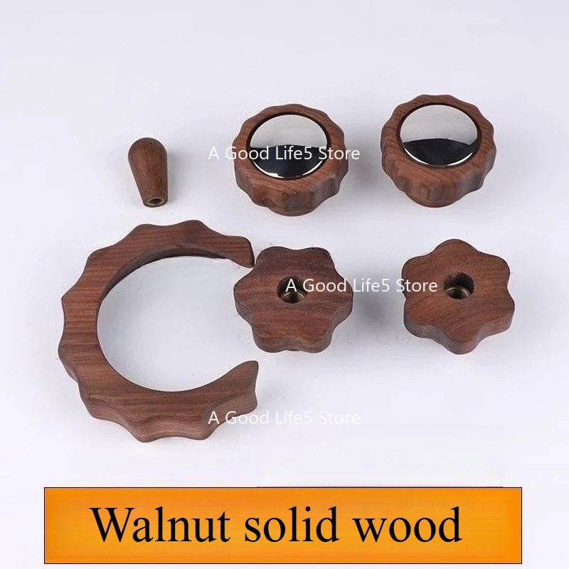 Apply To Lelit BiancaV3/MaraX Coffee Machine Walnut Retrofit Steam Switch Knob Brewing Head Anti-scalding Ring