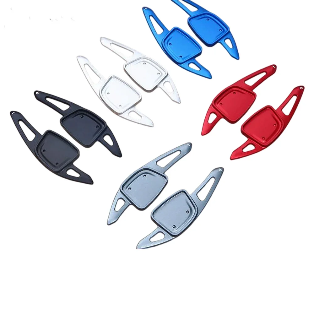 

For Audi A3 A4L A5 A6L Q6 A7 A8 S4 S6 S7 S8 Aluminum Alloy Shifter Paddle Shift Extension Steering Wheel Paddle Shifter Trim