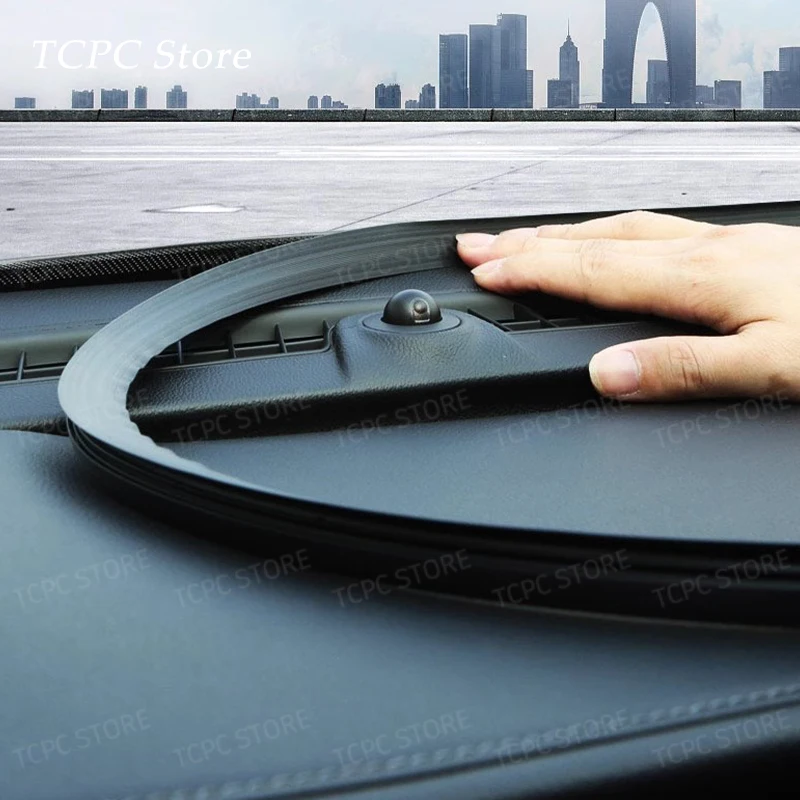 For MG HS Car center console seal strip Instrument panel sound insulation strip  noise reduction dust strip windshield gap