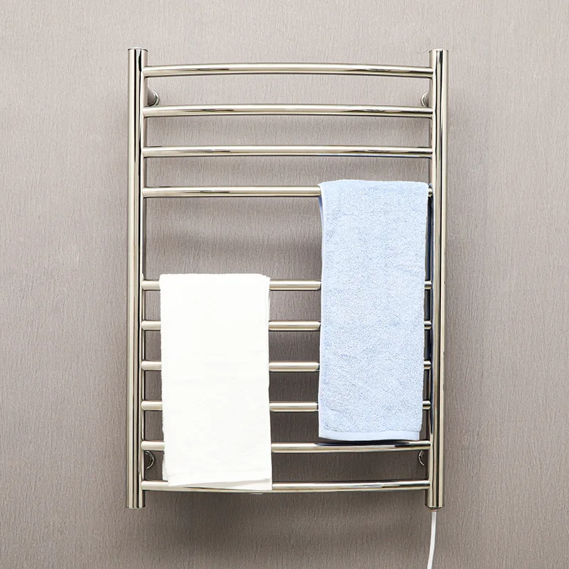 

Электрическая вешалка для полотенец из нержавеющей стали, бытовое отопление, сушка, вешалка для ванной комнаты, подвесная настенная вешалка
