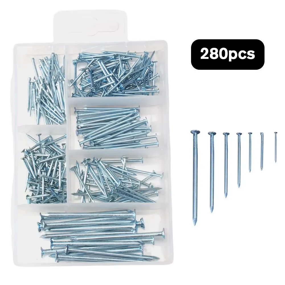 280pcs Iron Nail Round Head Tack For Jewelry Box Hinge Golden Silver Antique Brass Fastener Pushpin Hardware