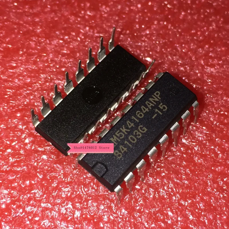 10PCS/LOT 4164 M5K4164ANP M5K4164ANP-12 M5K4164ANP-15 M5K4164 DIP16 M5K4164ANP-10 IC DRAM PAGE MODE 64KX1 MOS DIP 16PIN PLASTIC